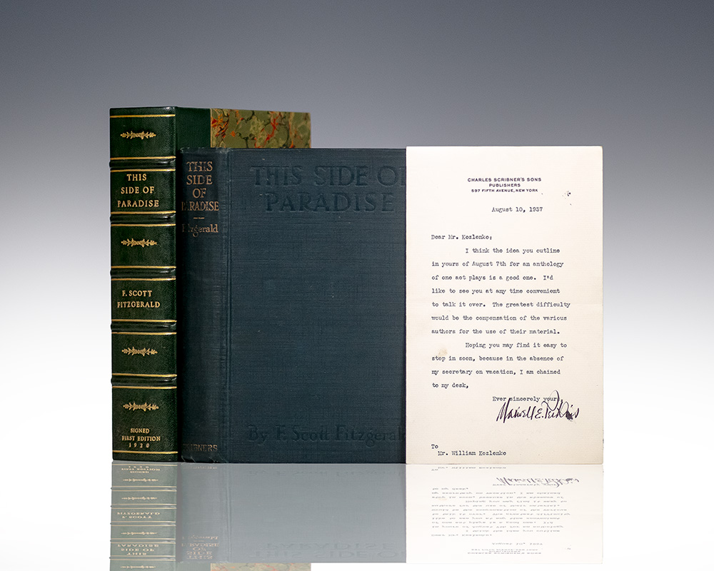 This Side of Paradise.