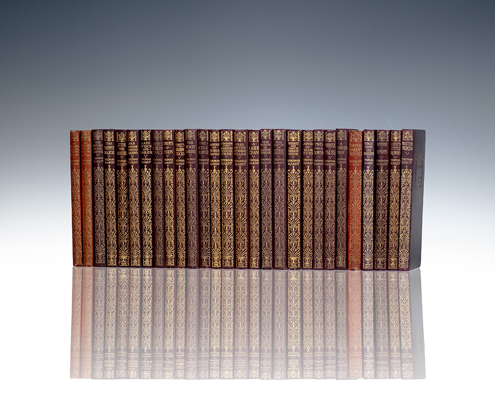 The Works of Thomas Hardy. [Including Far from the Madding Crowd; The Mayor of Casterbridge; The Trumpet-Major; Tess of the D’Urbervilles; A Pair of Blue Eyes; Two on a Tower; The Return of the Native; Desperate Remedies; Wessex Tales.]