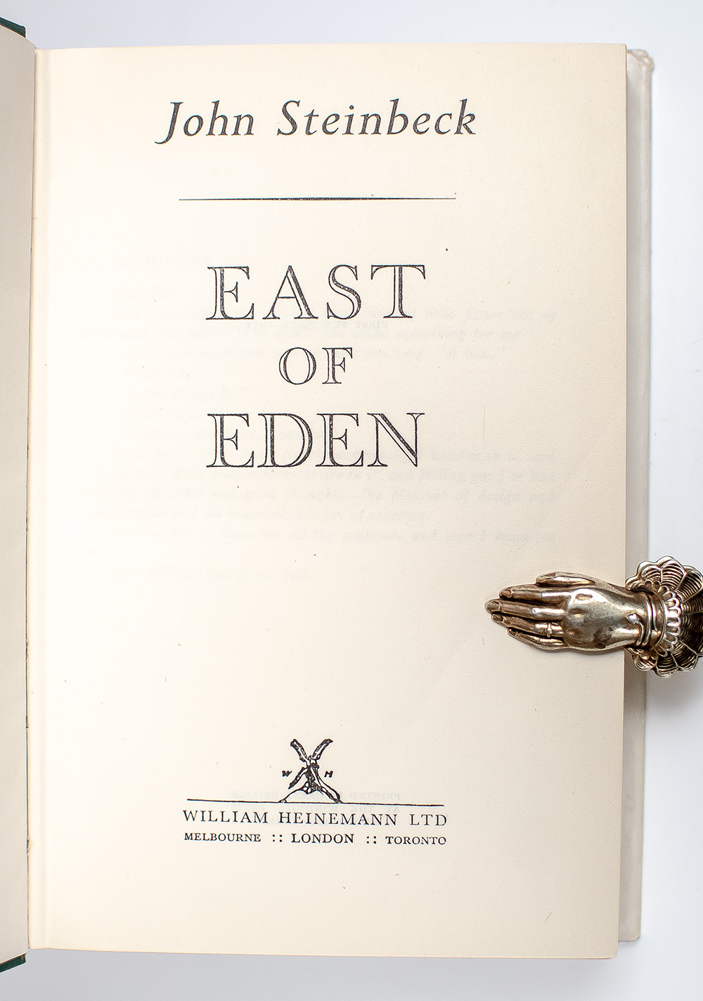 East of Eden.