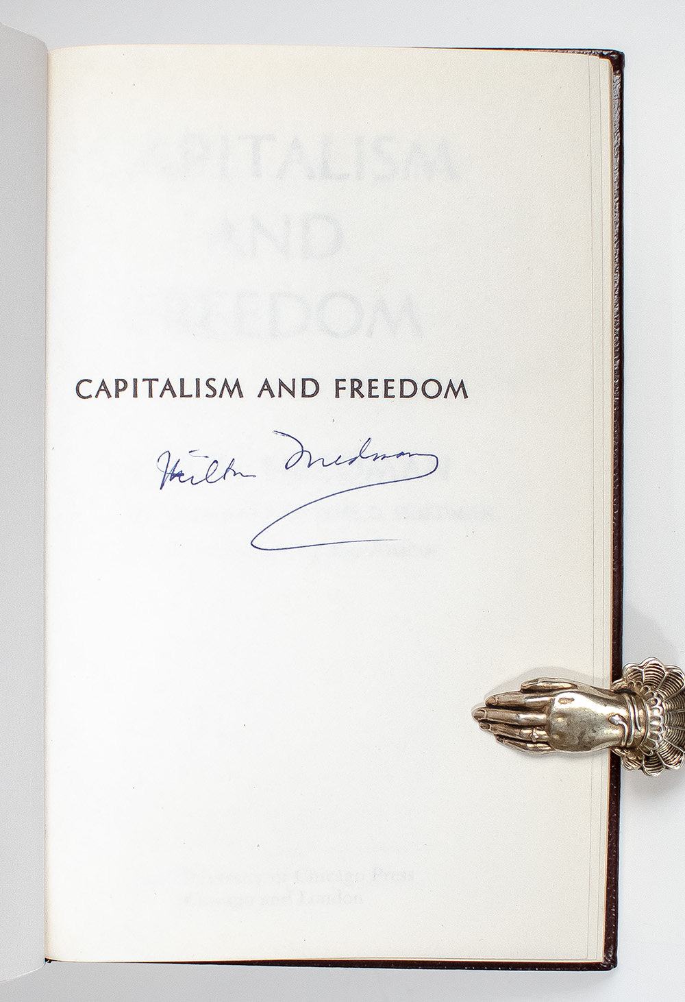 Capitalism and Freedom.