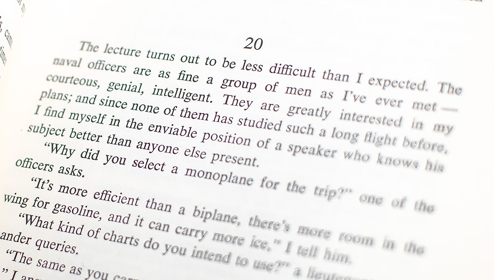 The Spirit of St. Louis.