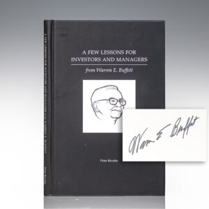 A Few Lessons for Investors and Managers From Warren Buffett.