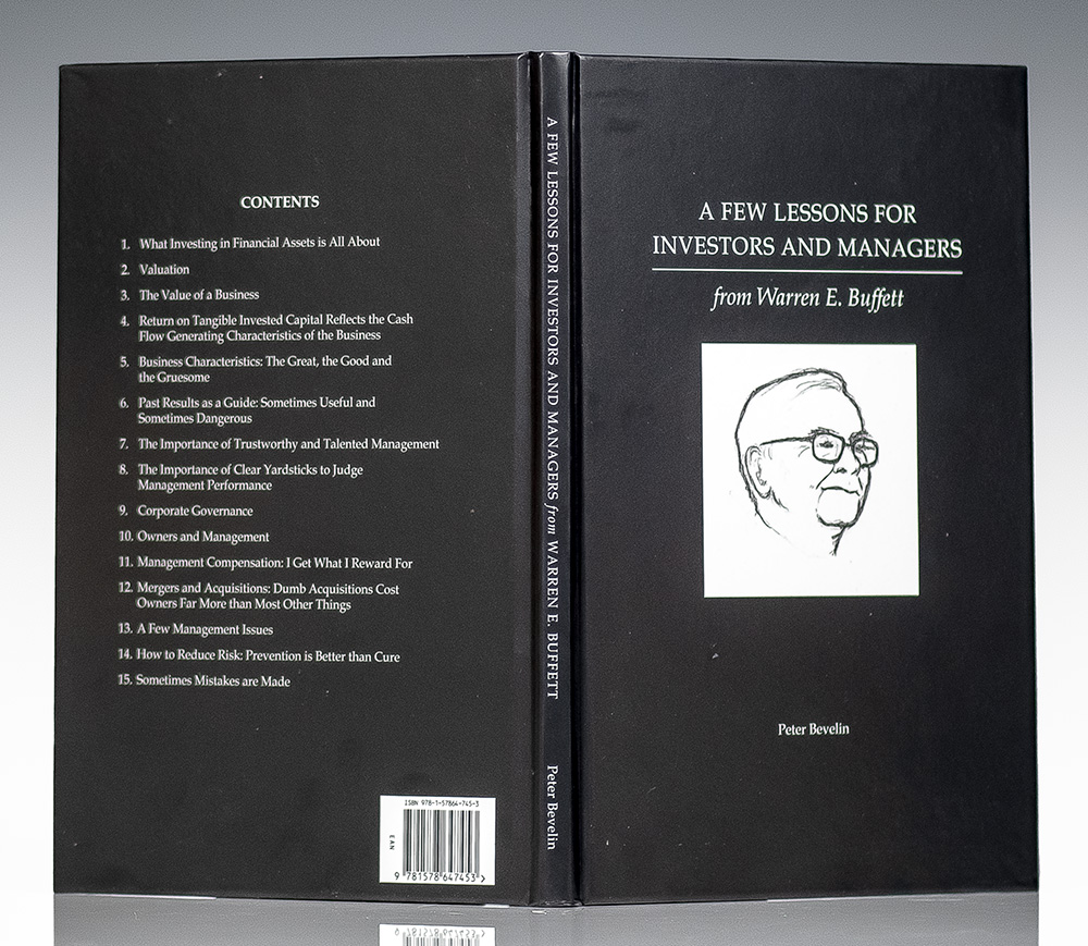 A Few Lessons for Investors and Managers From Warren Buffett.