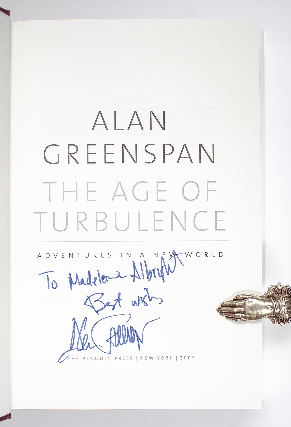 The Age of Turbulence: Adventures In A New World.