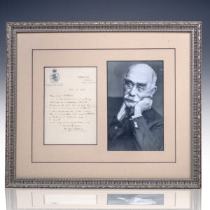 Rudyard Kipling Autograph Letter Signed.