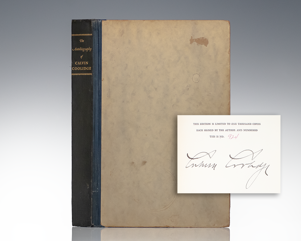The Autobiography of Calvin Coolidge.