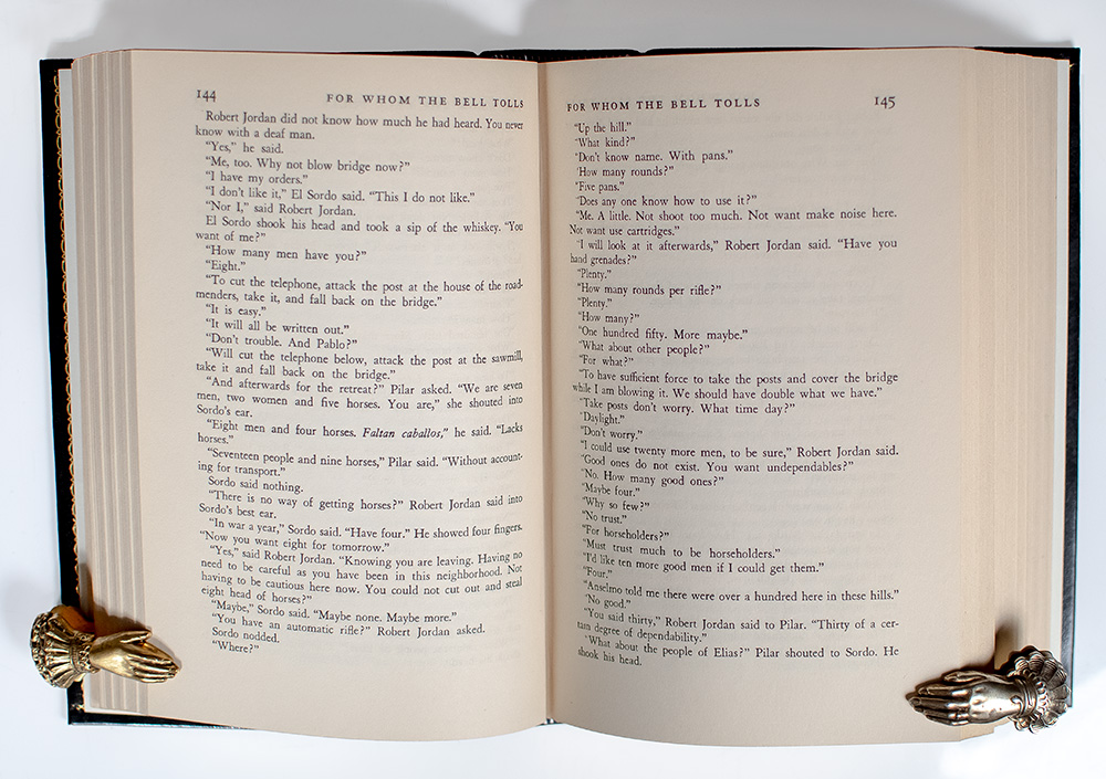 The Novels of Ernest Hemingway.