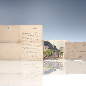 Theodor Herzl Autograph Letter Signed.