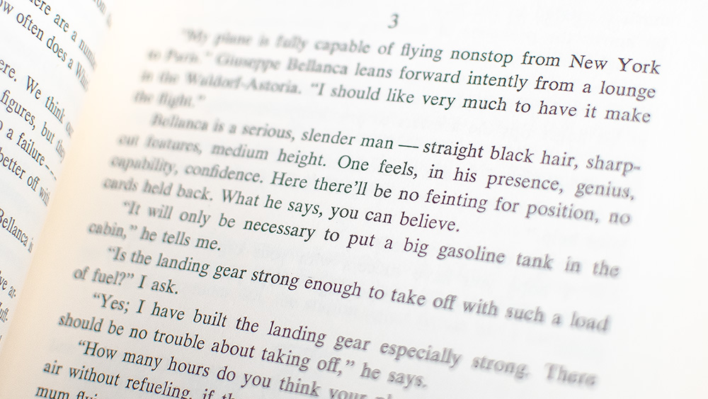 The Spirit of St. Louis.