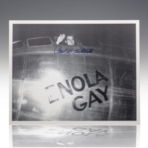 Paul Tibbets Signed Photograph. [Enola Gay].