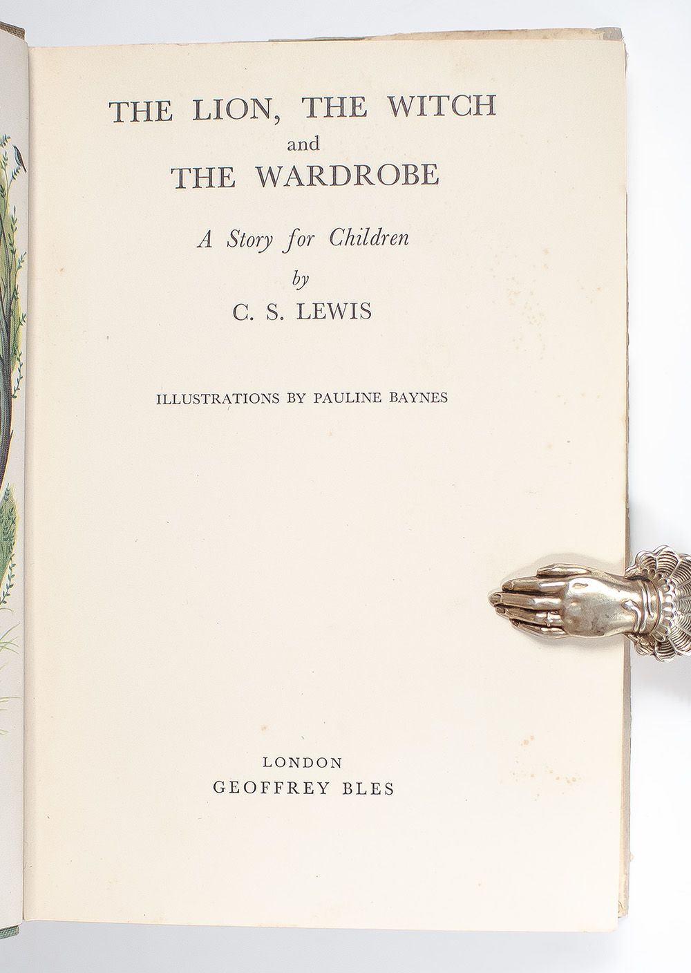 The Chronicles of Narnia: The Lion, The Witch and The Wardrobe, Prince Caspian, The Voyage of the Dawn Treader, The Silver Chair, The Horse and His Boy, The Magician’s Nephew, The Last Battle.