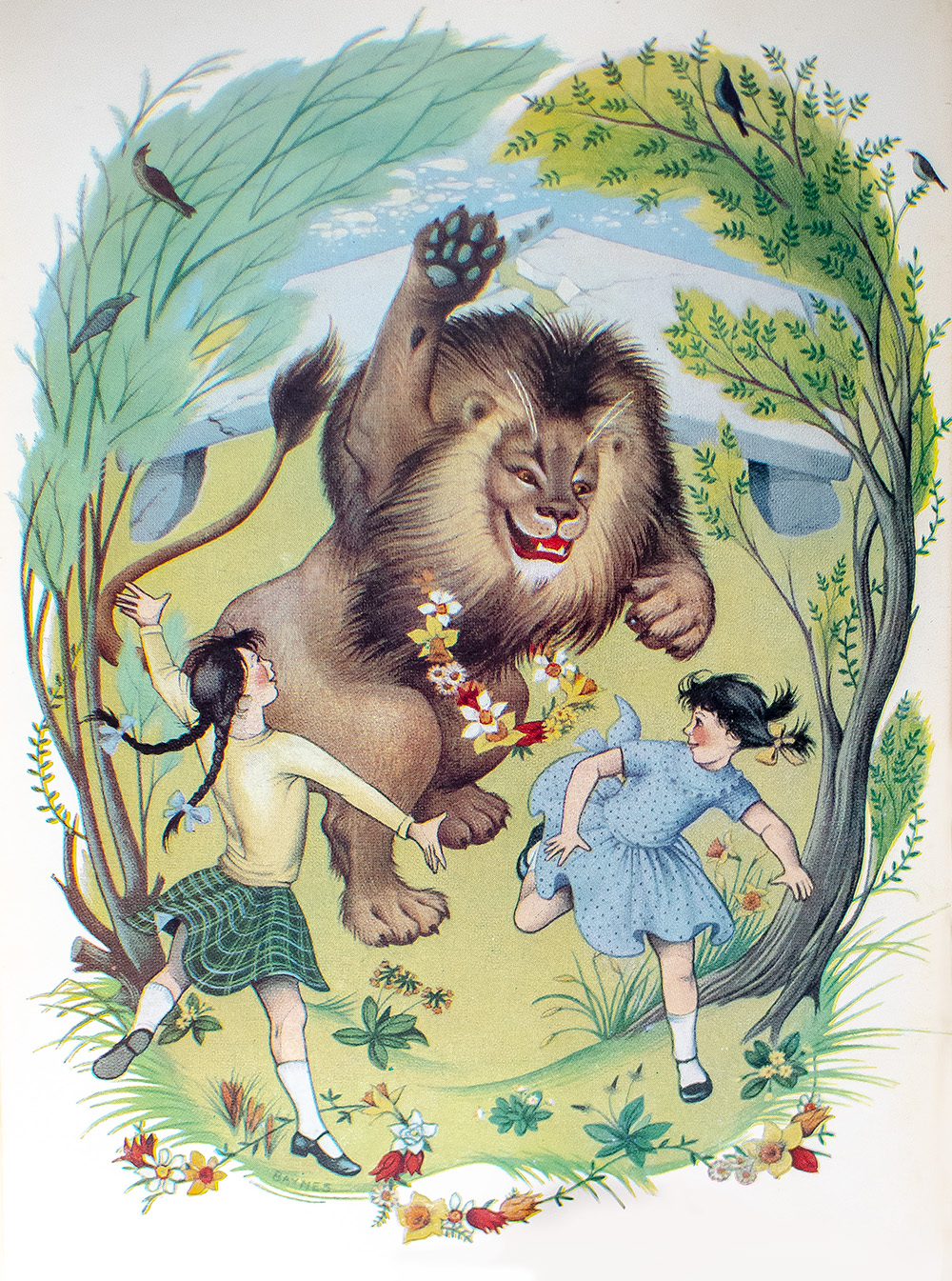 The Chronicles of Narnia: The Lion, The Witch and The Wardrobe, Prince Caspian, The Voyage of the Dawn Treader, The Silver Chair, The Horse and His Boy, The Magician’s Nephew, The Last Battle.