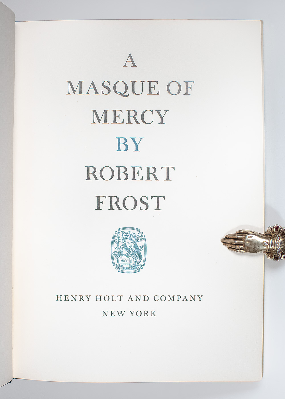 A Masque of Mercy.