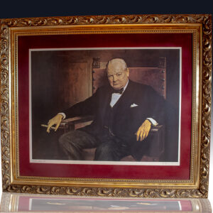 Winston S. Churchill Arthur Pan Portrait.