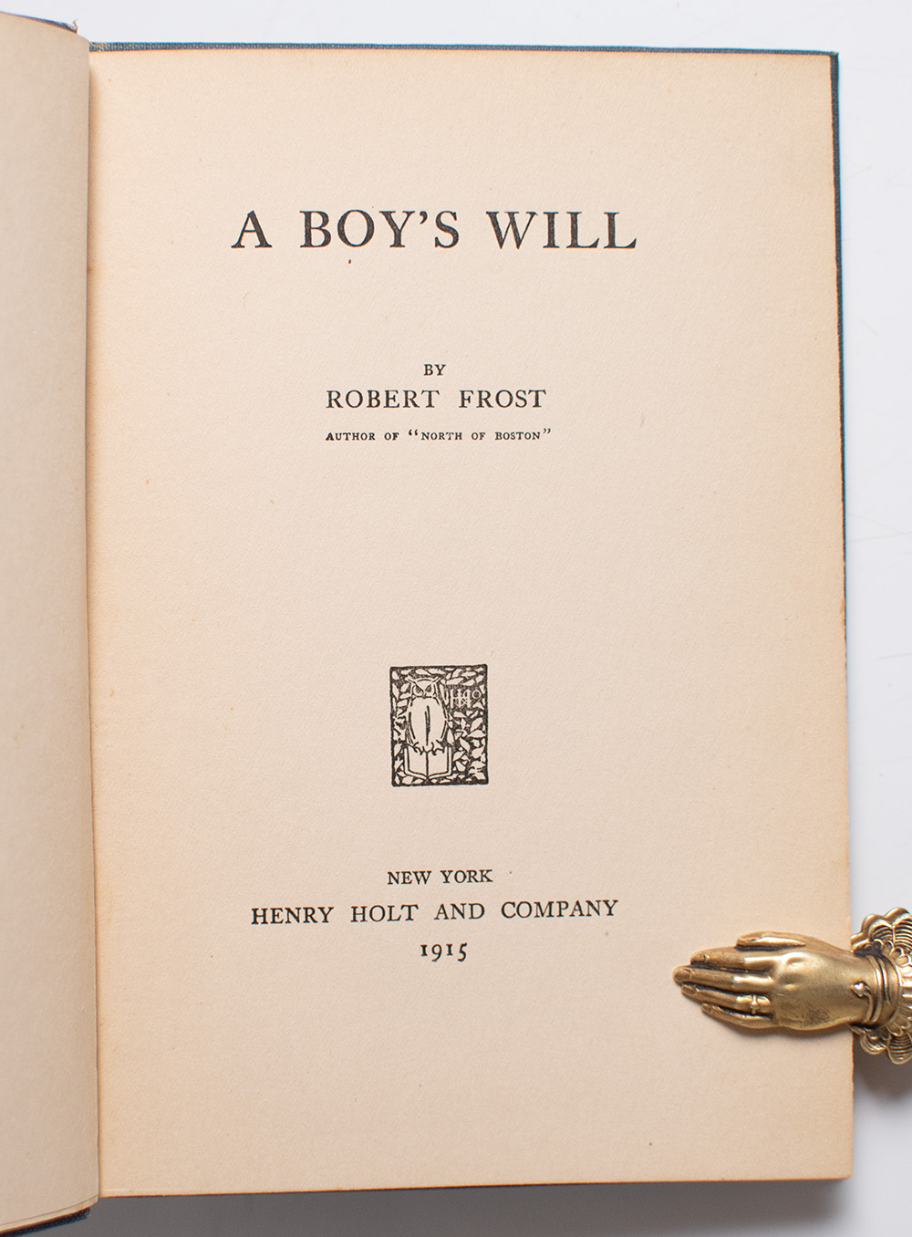 A Boy's Will.