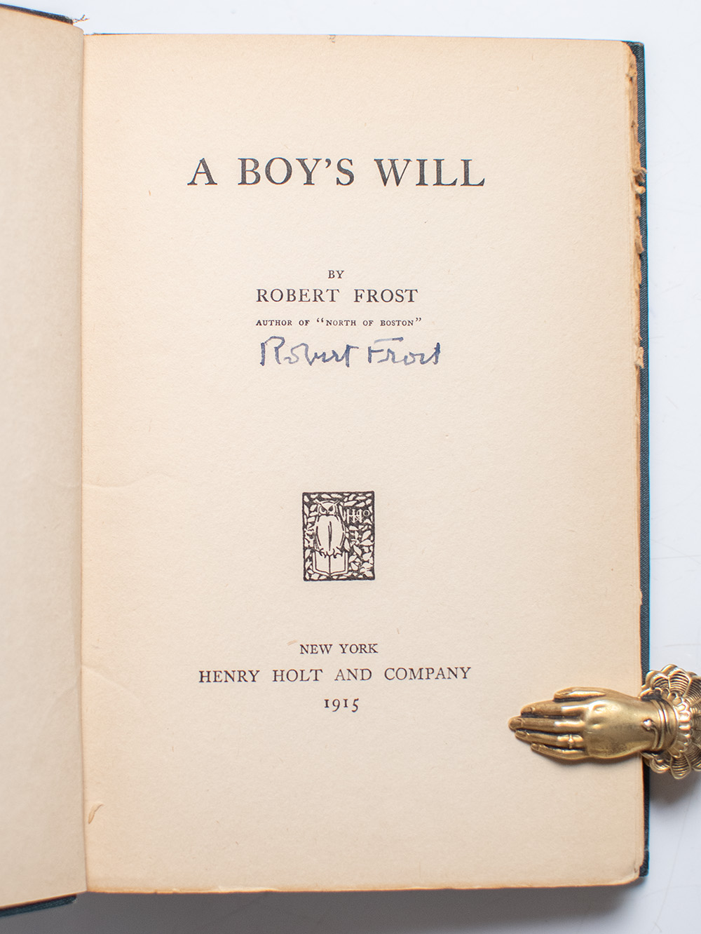 A Boy's Will.