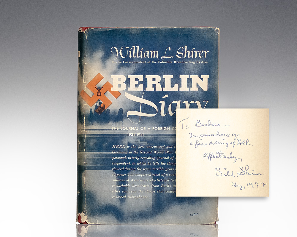 Berlin Diary: The Journal of a Foreign Correspondent, 1934-1941.