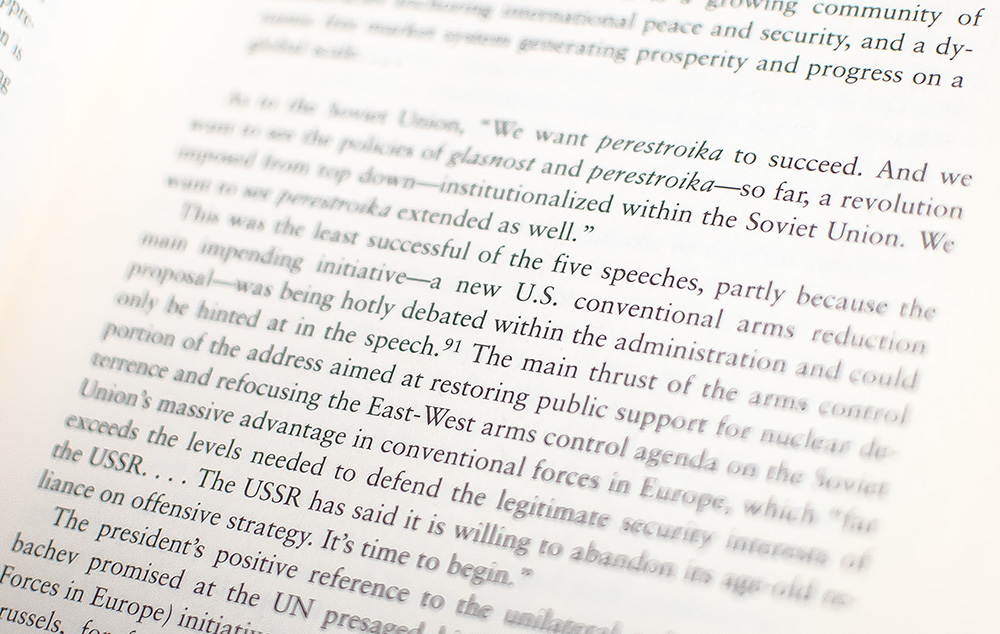 American Diplomacy and the End of the Cold War: An Insider's Account of U.S. Policy in Europe, 1989-1992.