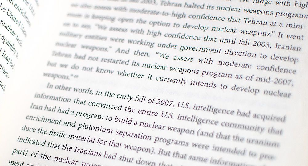 Unthinkable: Iran, the Bomb, and American Strategy.