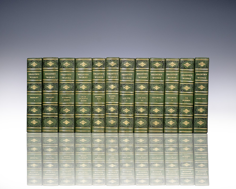 Novels of the Sisters Bronte. [The Professor; Jane Eyre; Villette; Shirley; Tenant of Wildfell Hall; Agnes Grey; Wuthering Heights].