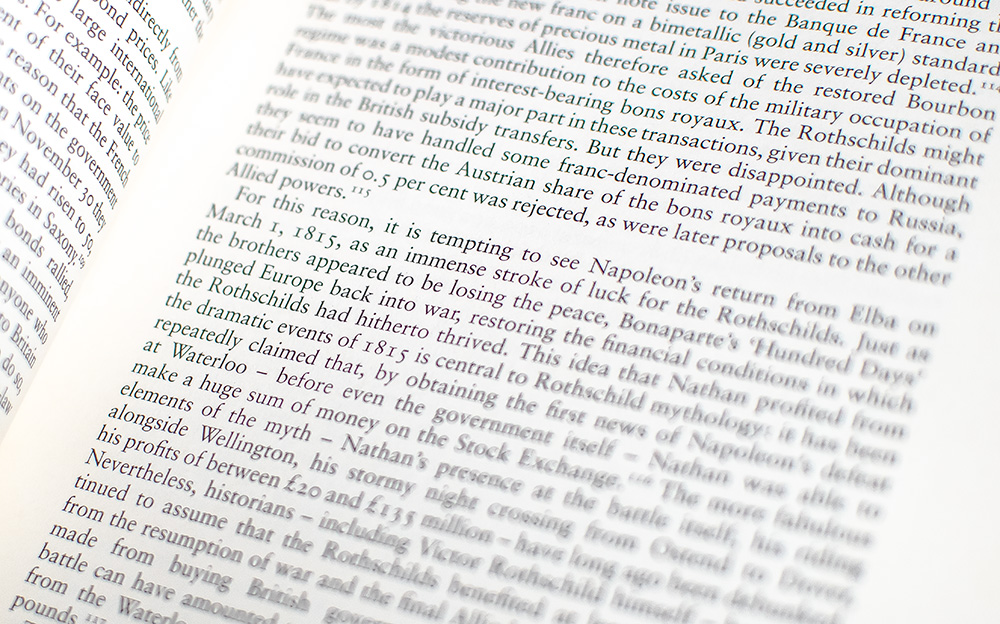 The World's Banker: The History of the House of Rothschild.
