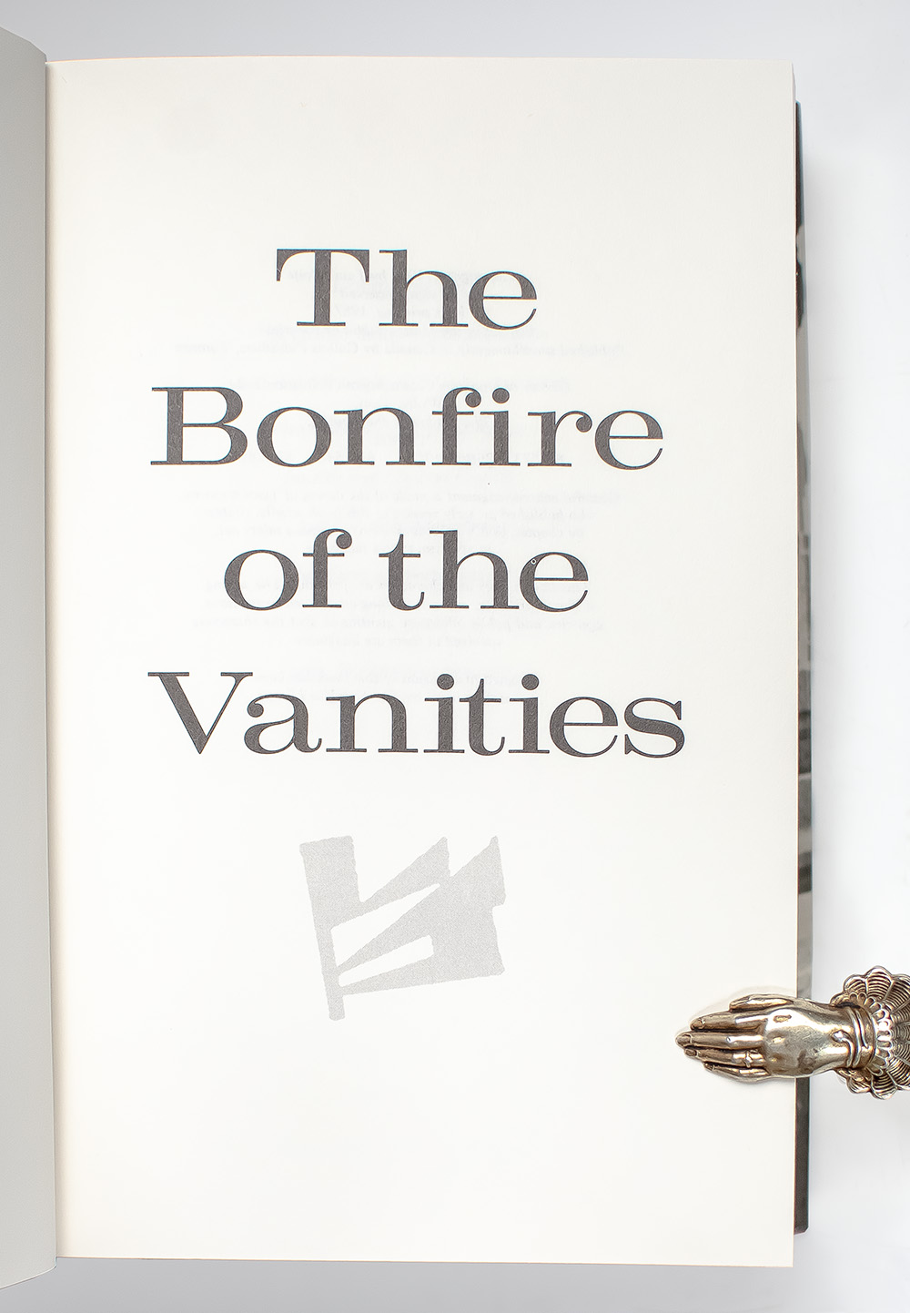 The Bonfire of the Vanities.