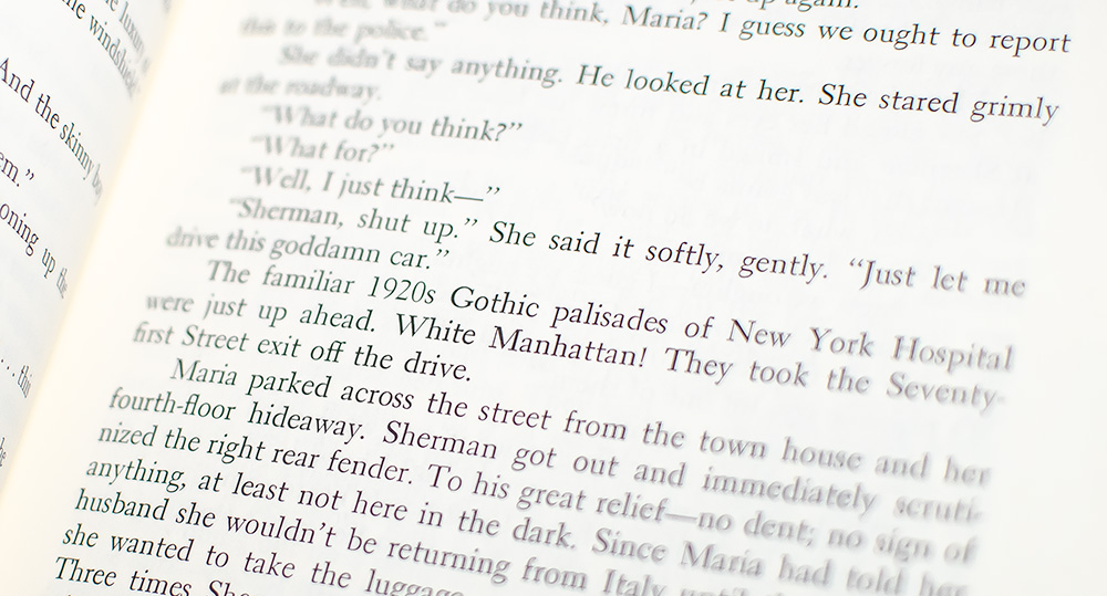 The Bonfire of the Vanities.