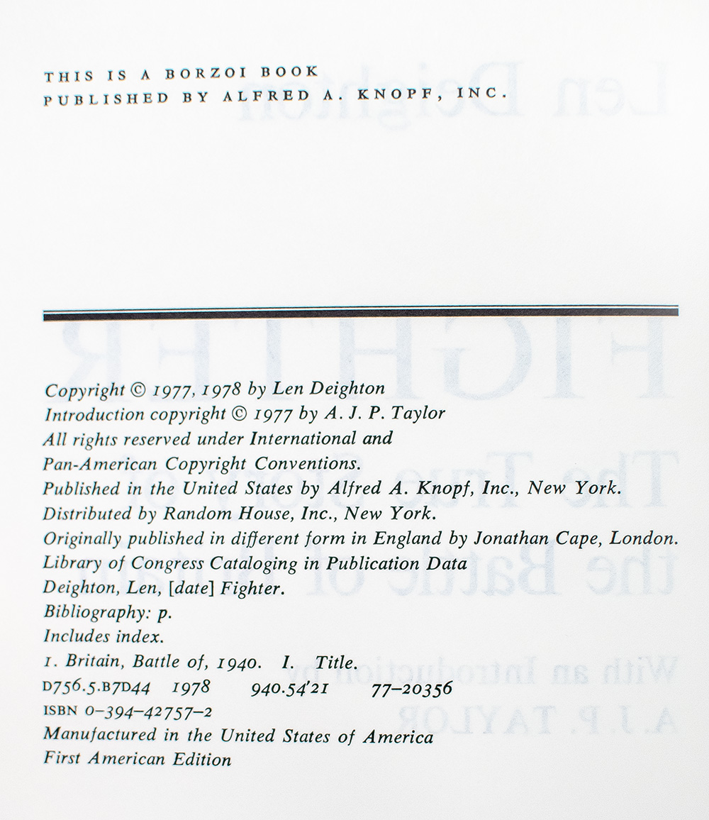 Fighter: The True Story of the Battle of Britain.