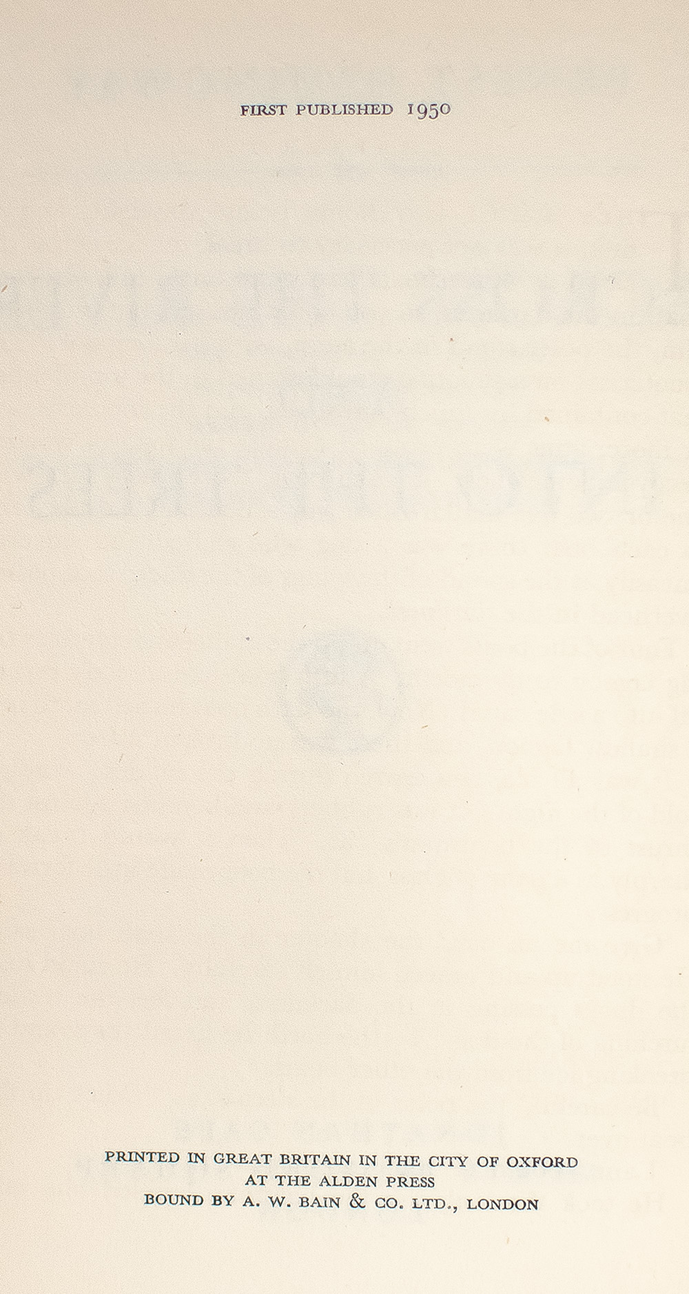 Across the River and Into the Trees.