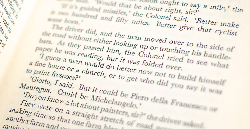 Across the River and Into the Trees.