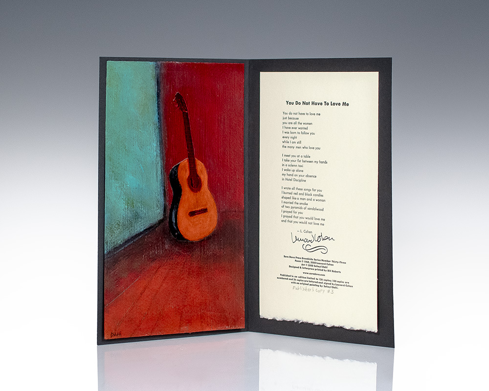 You Do Not Have To Love Me.