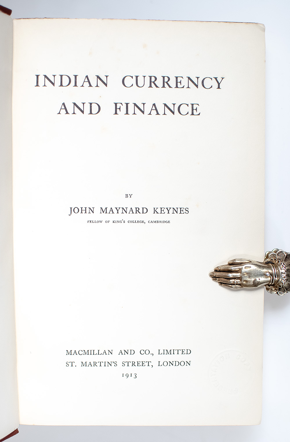 Indian Currency and Finance.