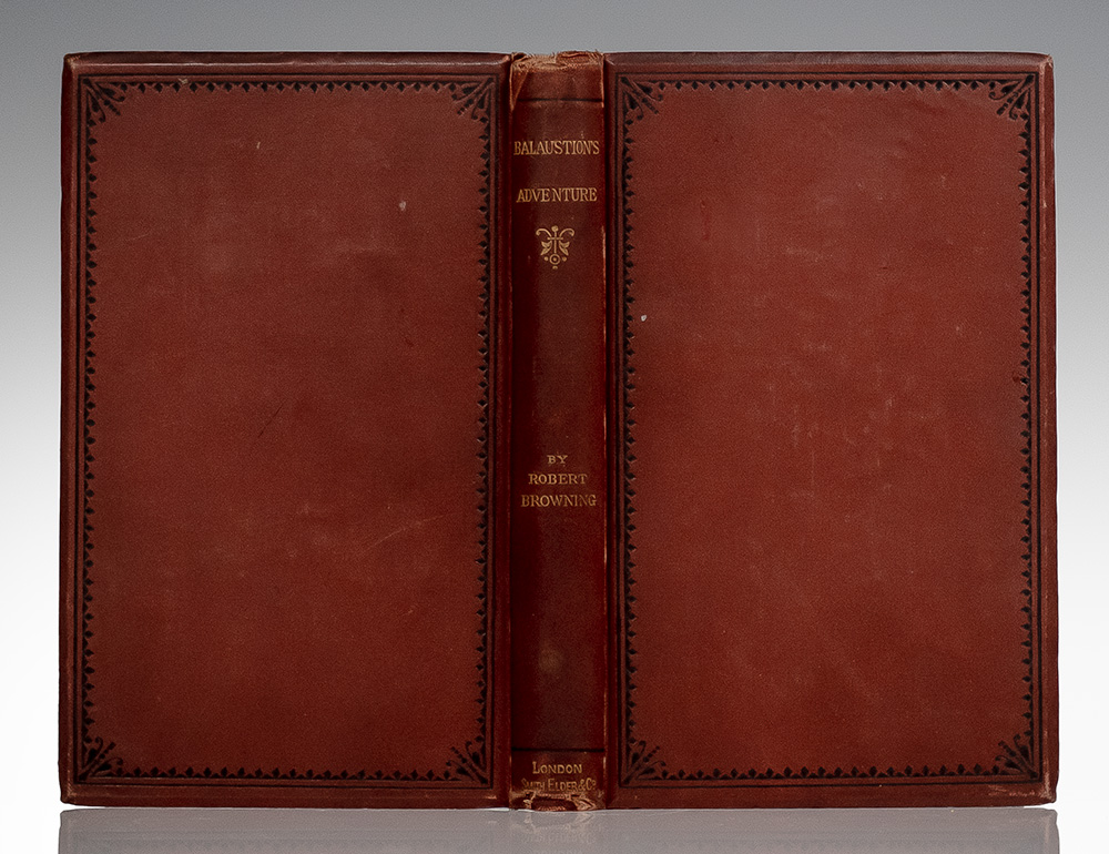 Balaustion's Adventure: Including a Transcript From Euripides.