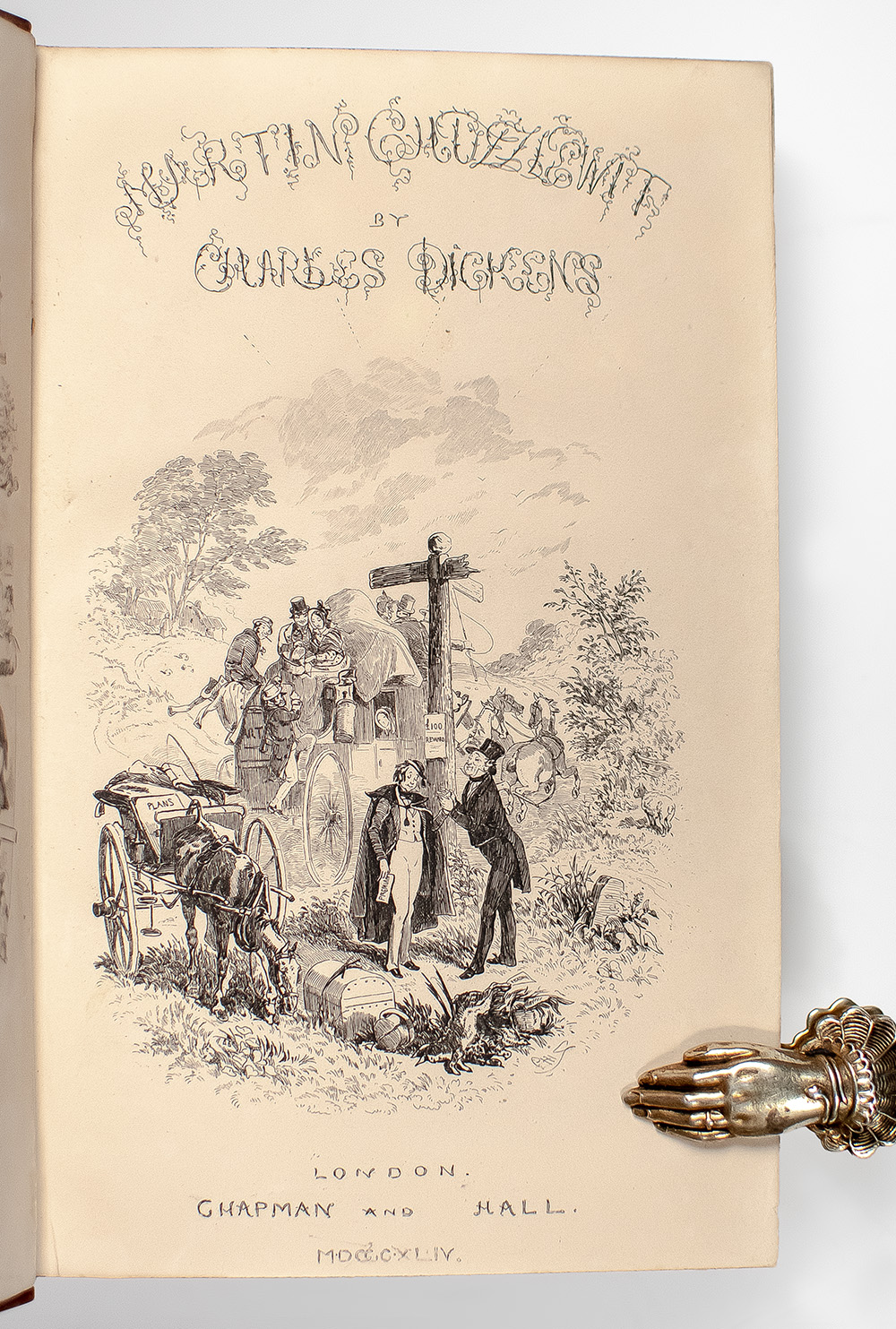 The Life and Adventures of Martin Chuzzlewit.