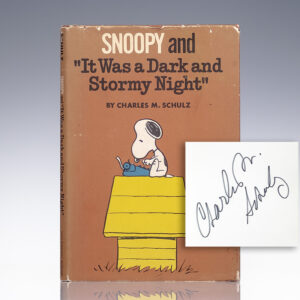 Snoopy and "It Was a Dark and Stormy Night."