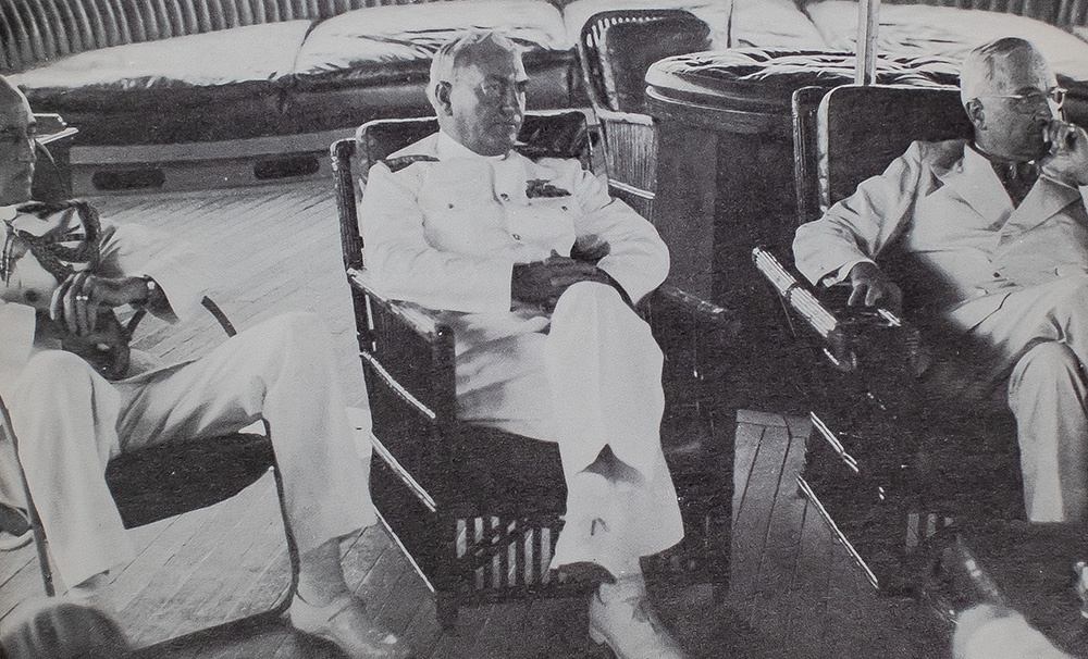 Log of the President's Vacation Cruise: August 16, 1946 to September 2, 1946.