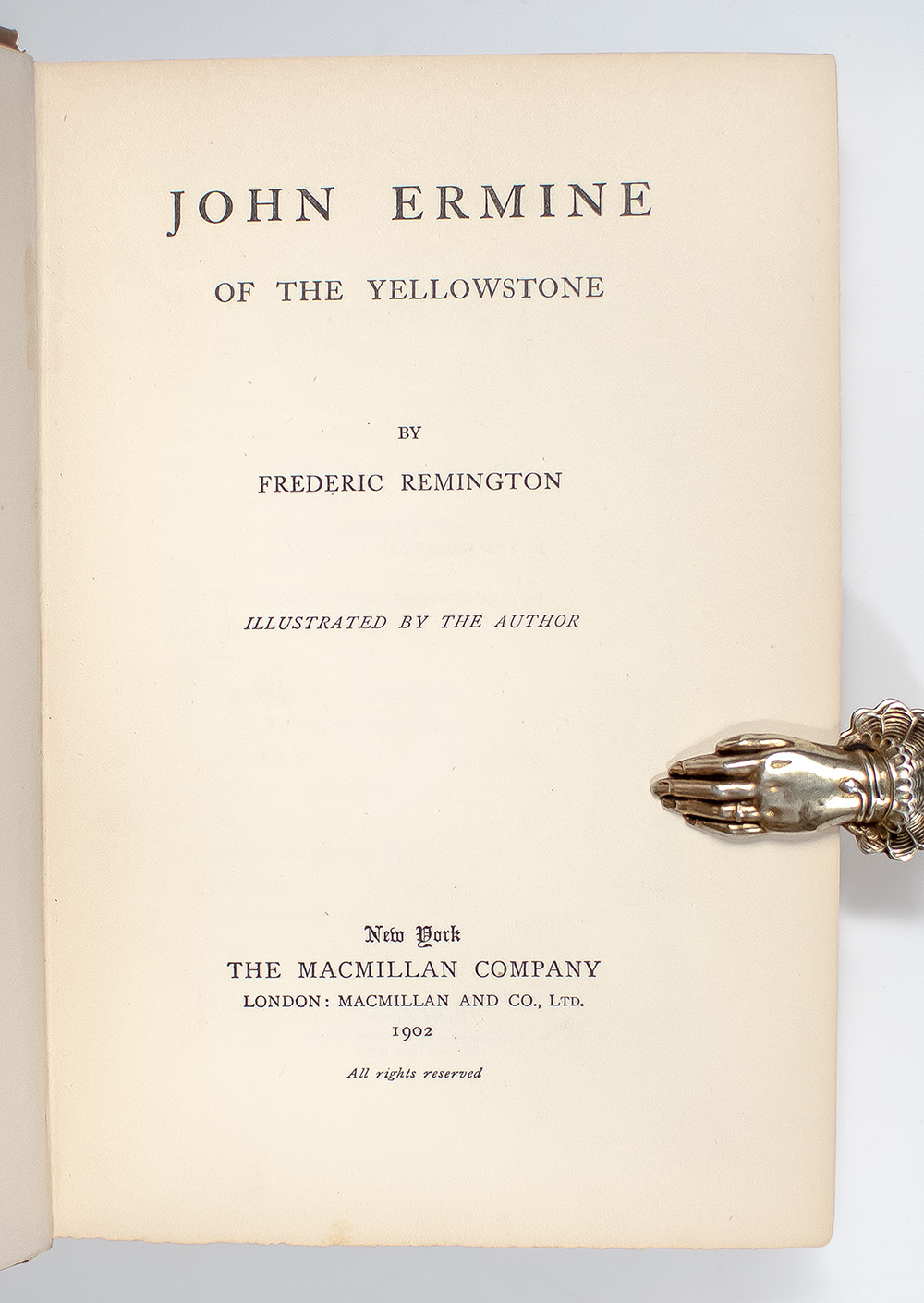 John Ermine of the Yellowstone.