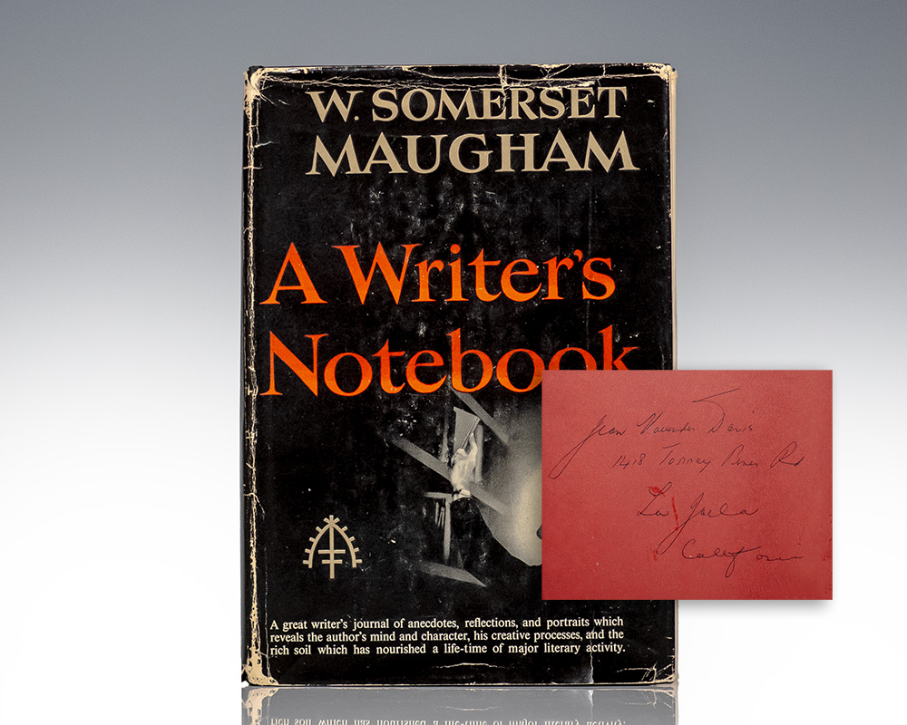 A Writer’s Notebook.