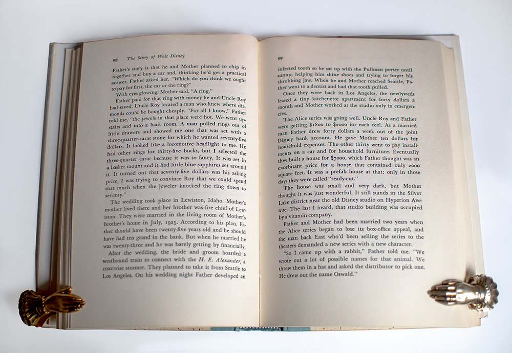 The Story of Walt Disney.