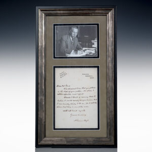 Arthur Conan Doyle Autograph Letter Signed.