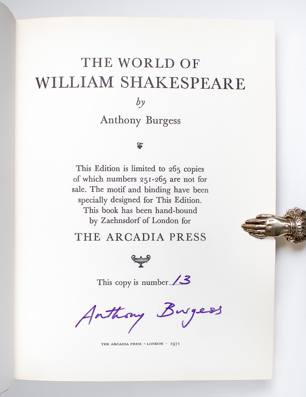 The World of William Shakespeare.