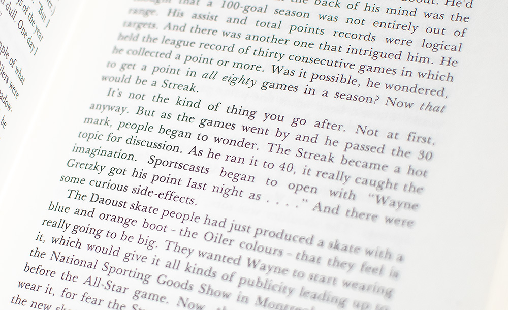 Gretzky: From the Back Yard Rink to the Stanley Cup.