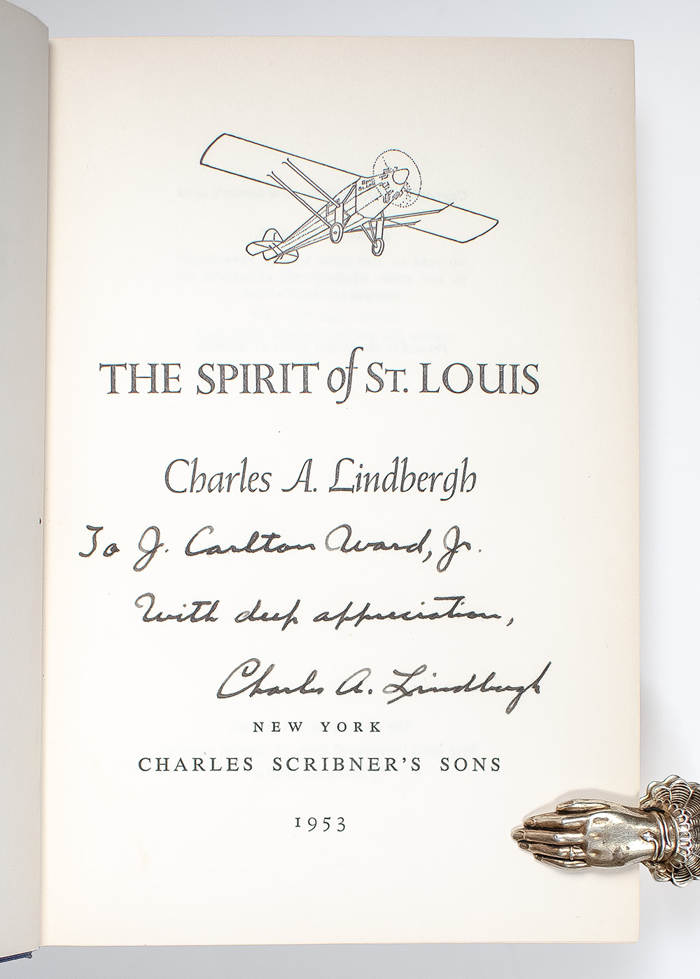 The Spirit of St. Louis.