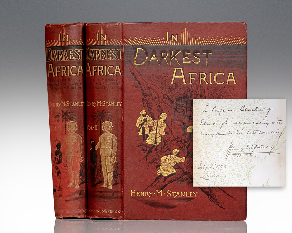 In Darkest Africa or, The Quest, Rescue, and Retreat of Emin, Governor of Equatoria.