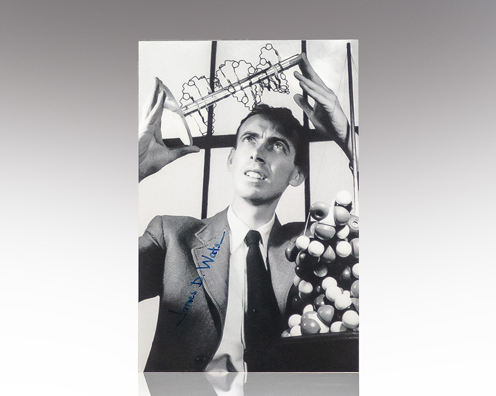 James D. Watson Photograph Signed.