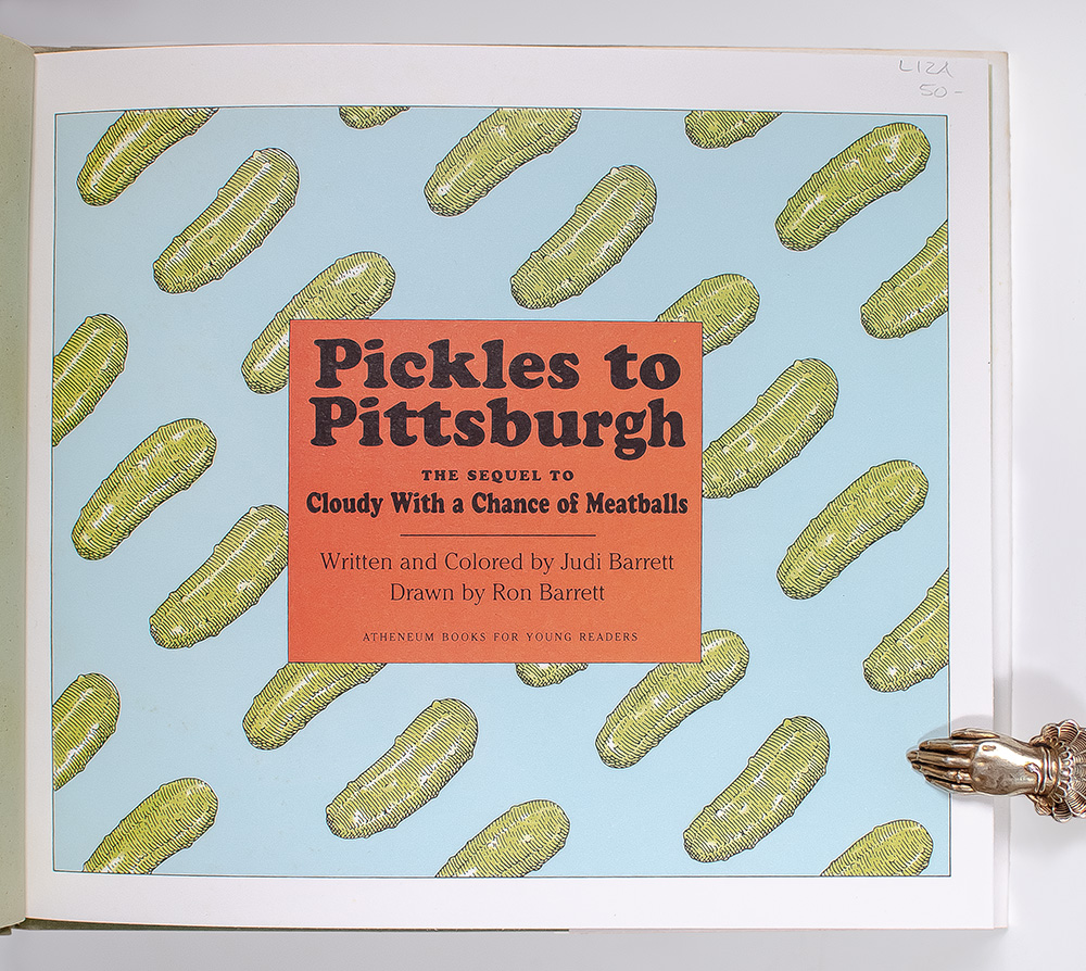 Pickles to Pittsburgh: The Sequel to Cloudy With a Chance of Meatballs.