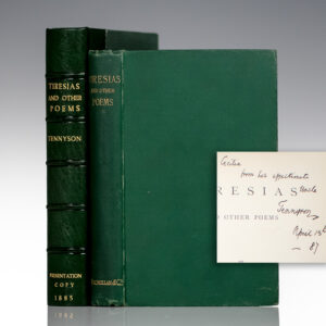 Tiresias and Other Poems.