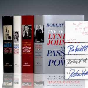 The Years of Lyndon Johnson: The Path To Power, Means of Ascent, Master of the Senate, The Passage of Power.