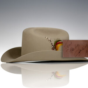 John Wayne Signed Stetson.