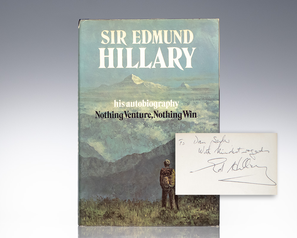 Nothing Venture, Nothing Win.